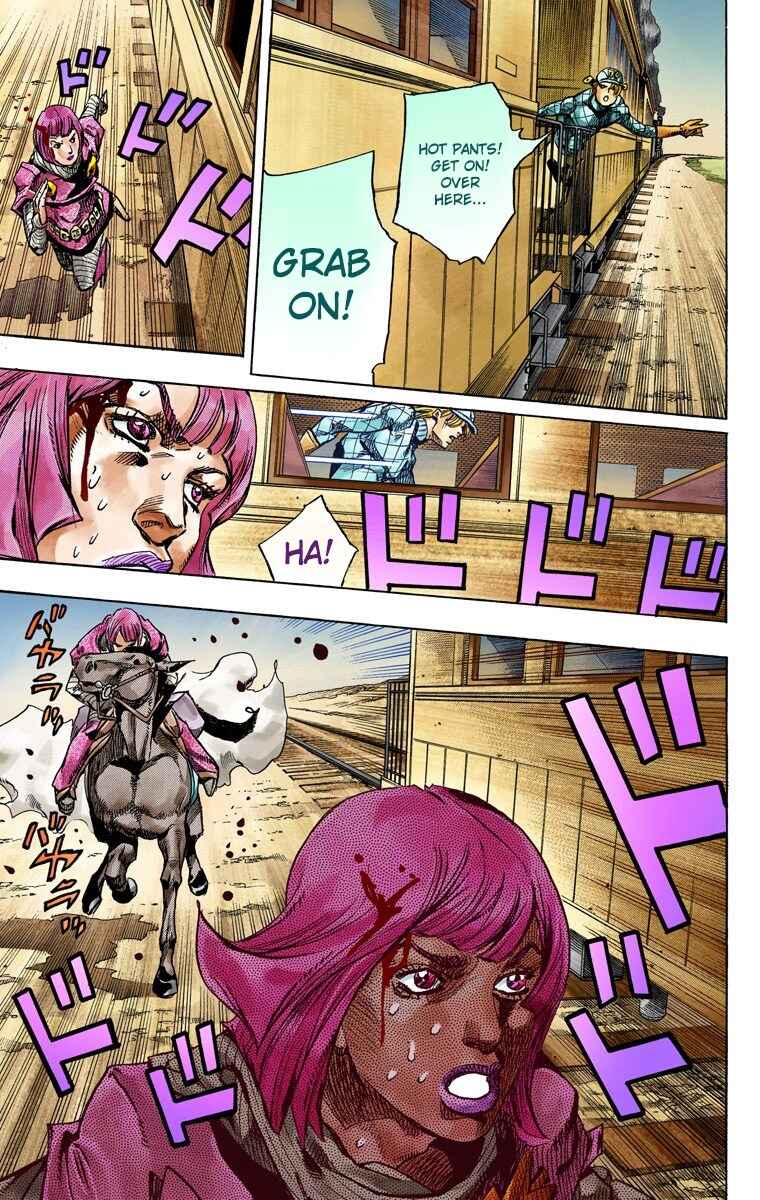 Page 44 Chapter 74 JoJos Bizarre Adventure, Part 7: Steel Ball Run (Official Colored)