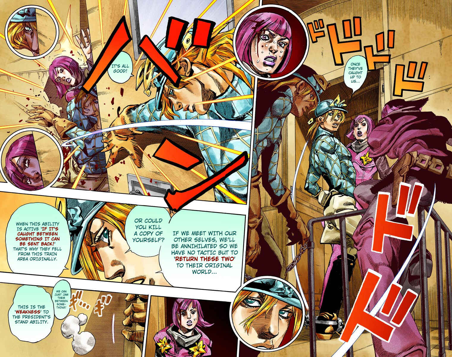 Page 46 Chapter 74 JoJos Bizarre Adventure, Part 7: Steel Ball Run (Official Colored)