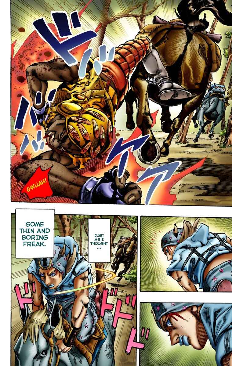 Page 12 Chapter 8 JoJos Bizarre Adventure, Part 7: Steel Ball Run (Official Colored)