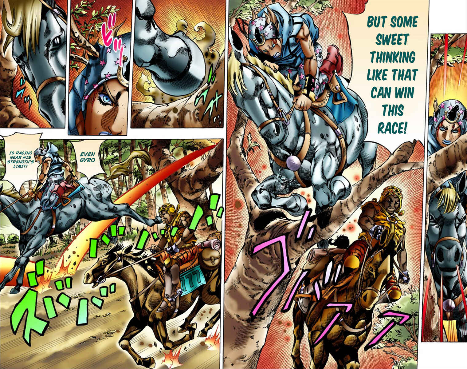 Page 9 Chapter 8 JoJos Bizarre Adventure, Part 7: Steel Ball Run (Official Colored)