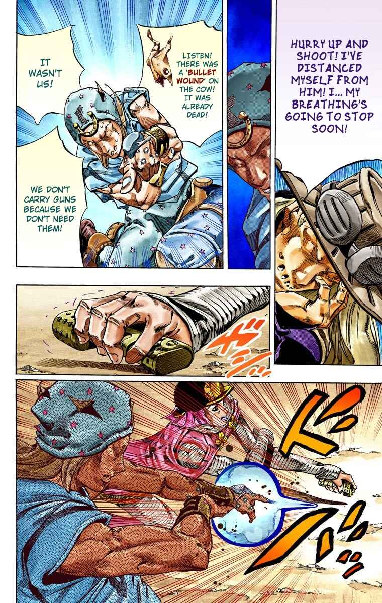 Page 17 Chapter 33 JoJos Bizarre Adventure, Part 7: Steel Ball Run (Official Colored)