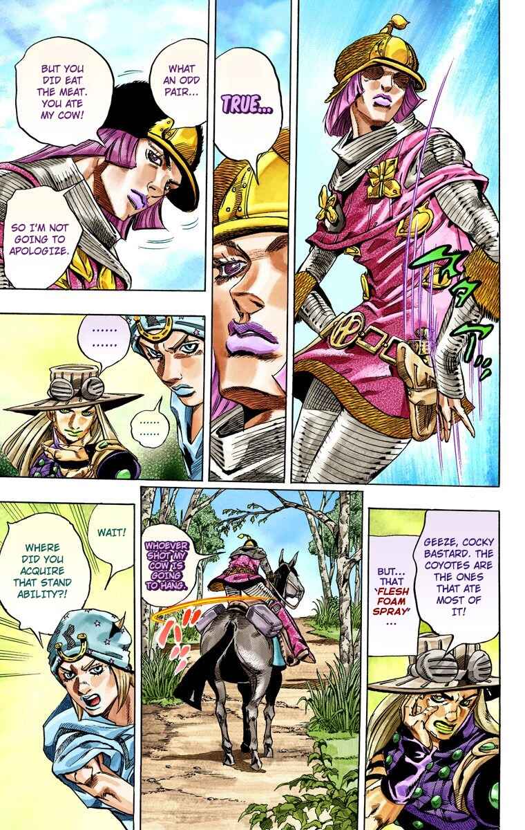 Page 20 Chapter 33 JoJos Bizarre Adventure, Part 7: Steel Ball Run (Official Colored)