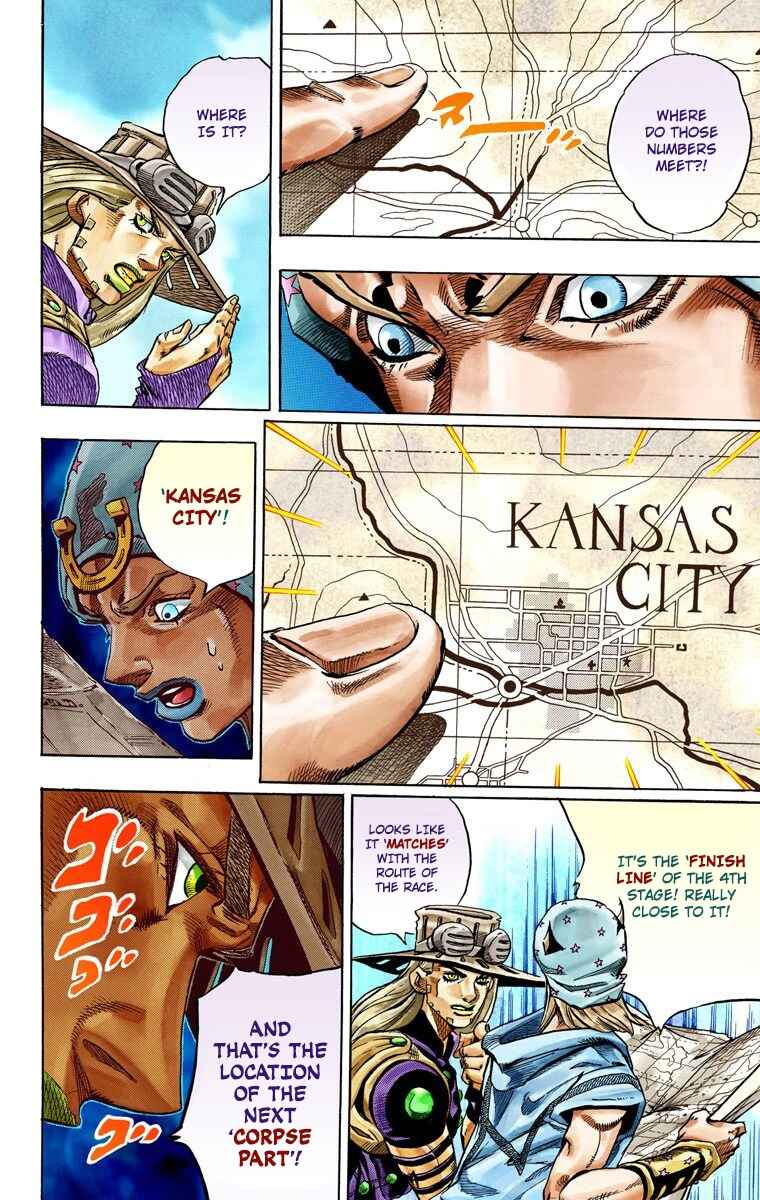 Page 25 Chapter 33 JoJos Bizarre Adventure, Part 7: Steel Ball Run (Official Colored)