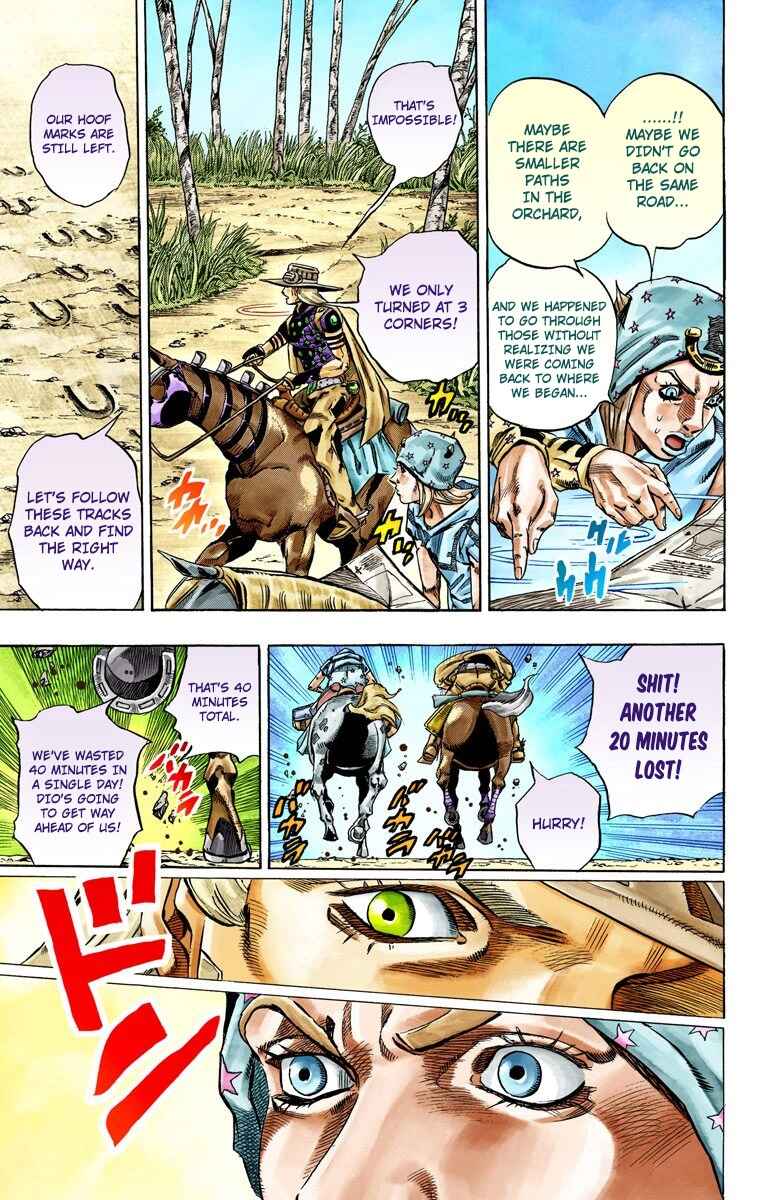 Page 32 Chapter 33 JoJos Bizarre Adventure, Part 7: Steel Ball Run (Official Colored)