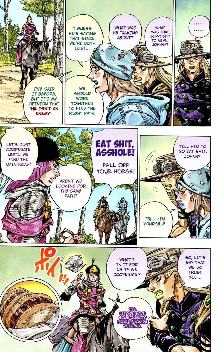 Page 36 Chapter 33 JoJos Bizarre Adventure, Part 7: Steel Ball Run (Official Colored)