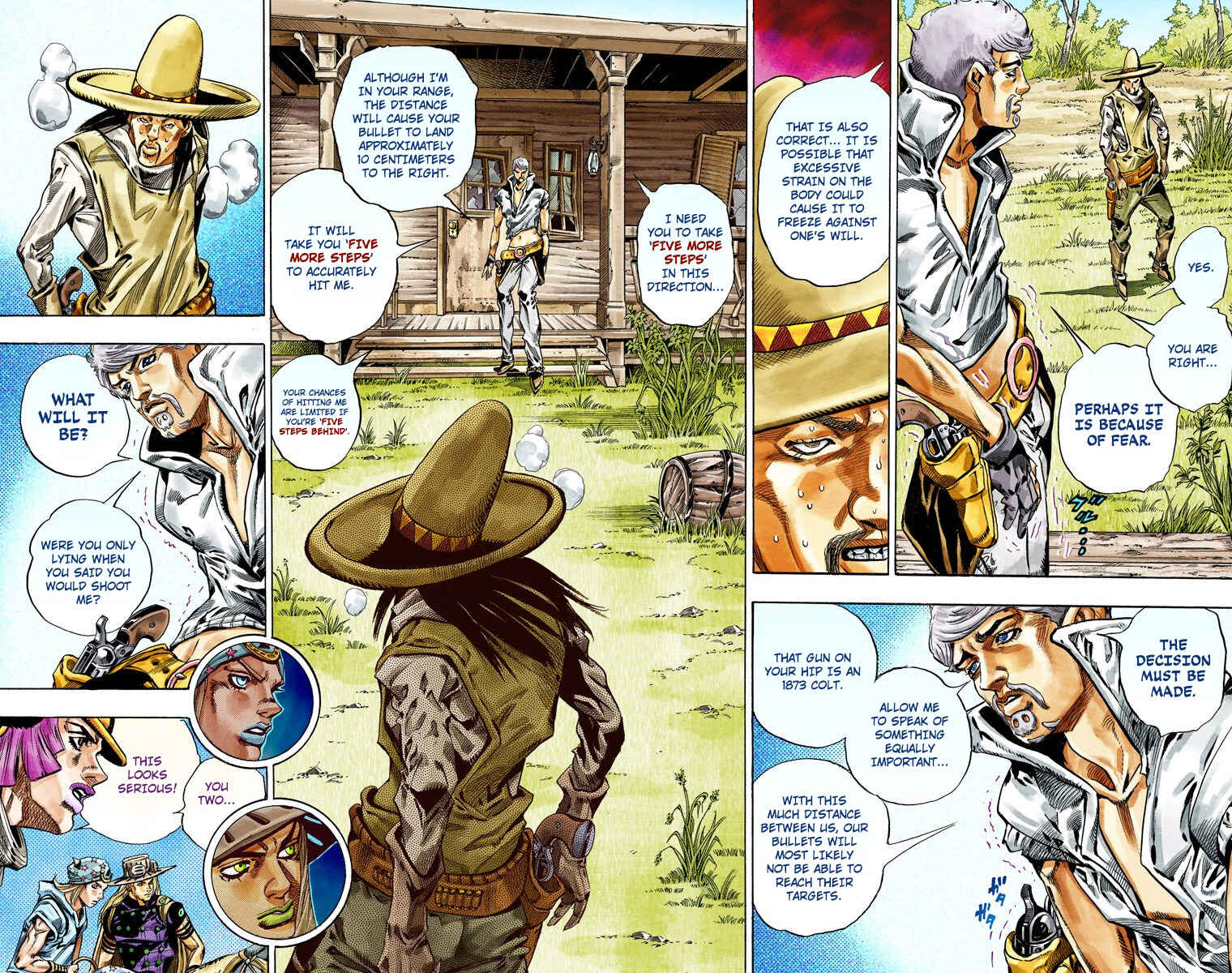 Page 46 Chapter 33 JoJos Bizarre Adventure, Part 7: Steel Ball Run (Official Colored)