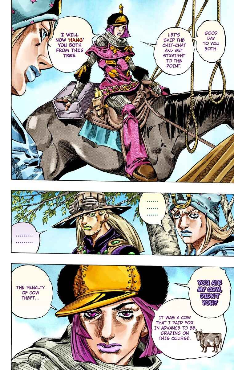 Page 5 Chapter 33 JoJos Bizarre Adventure, Part 7: Steel Ball Run (Official Colored)