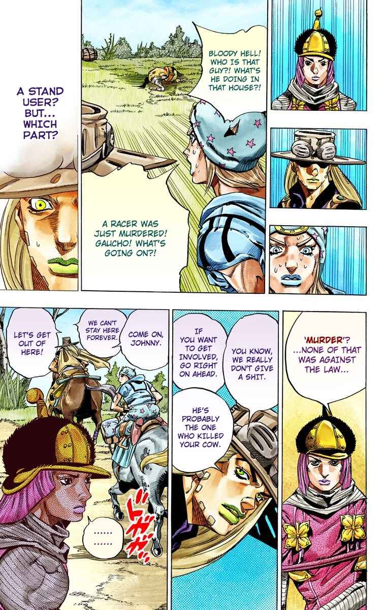 Page 55 Chapter 33 JoJos Bizarre Adventure, Part 7: Steel Ball Run (Official Colored)