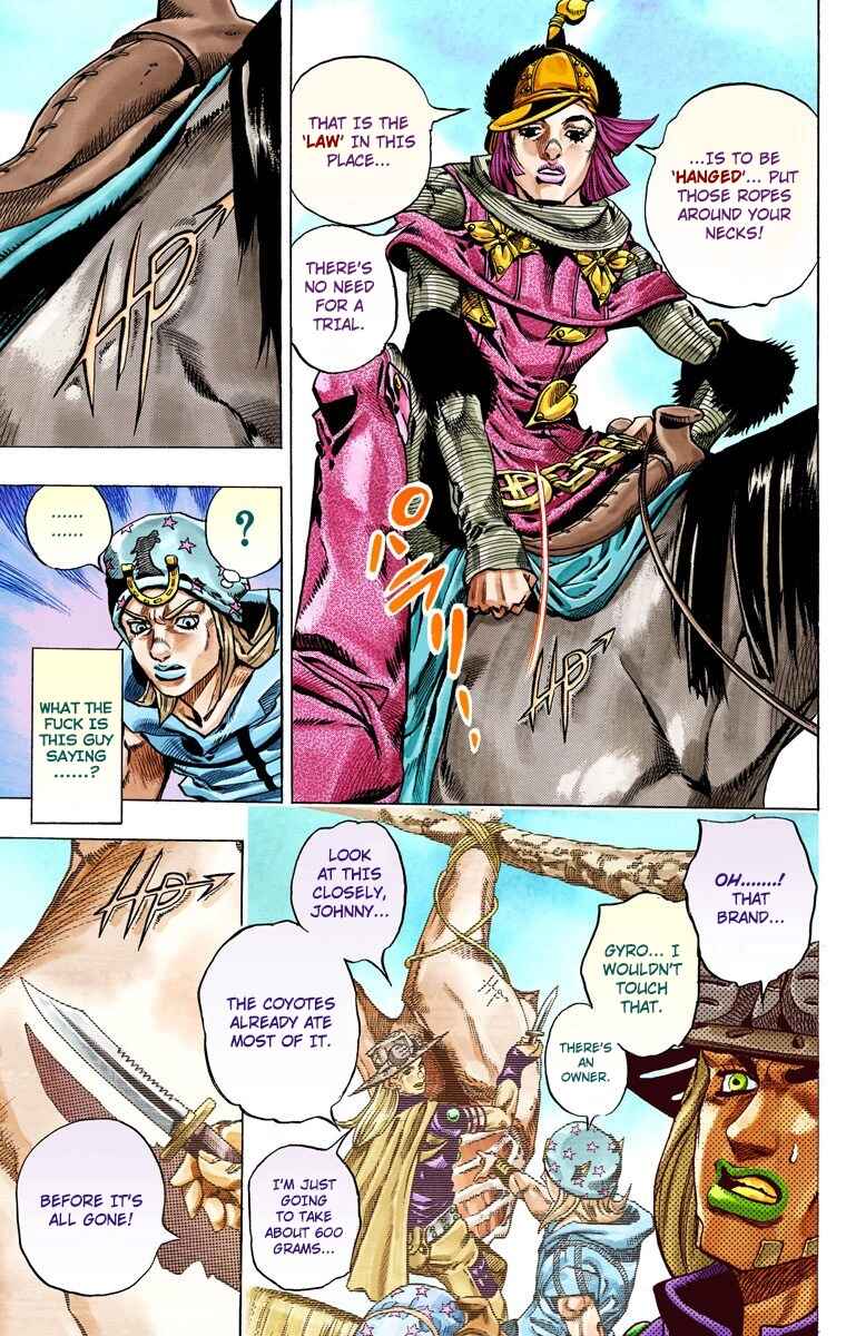 Page 6 Chapter 33 JoJos Bizarre Adventure, Part 7: Steel Ball Run (Official Colored)