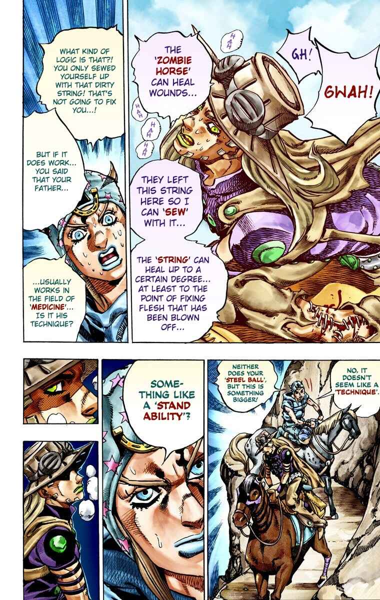 Page 22 Chapter 24 JoJos Bizarre Adventure, Part 7: Steel Ball Run (Official Colored)