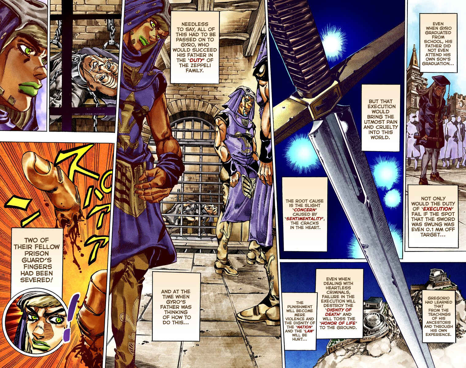Page 8 Chapter 24 JoJos Bizarre Adventure, Part 7: Steel Ball Run (Official Colored)