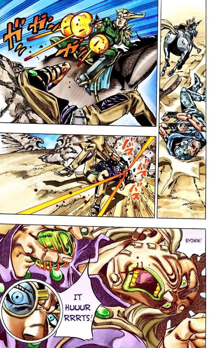 Page 11 Chapter 25 JoJos Bizarre Adventure, Part 7: Steel Ball Run (Official Colored)