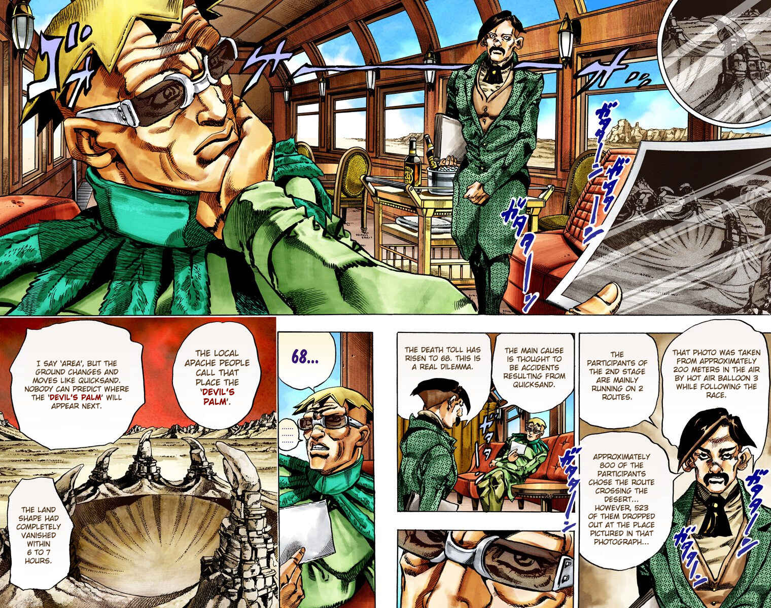 Page 25 Chapter 25 JoJos Bizarre Adventure, Part 7: Steel Ball Run (Official Colored)