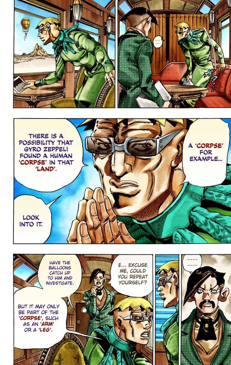 Page 28 Chapter 25 JoJos Bizarre Adventure, Part 7: Steel Ball Run (Official Colored)