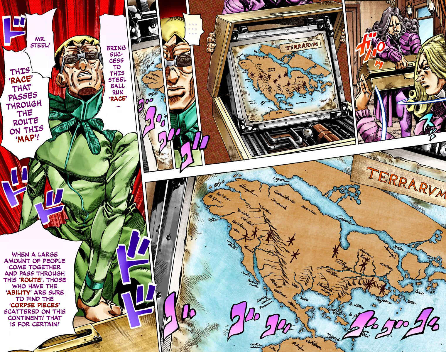 Page 34 Chapter 25 JoJos Bizarre Adventure, Part 7: Steel Ball Run (Official Colored)