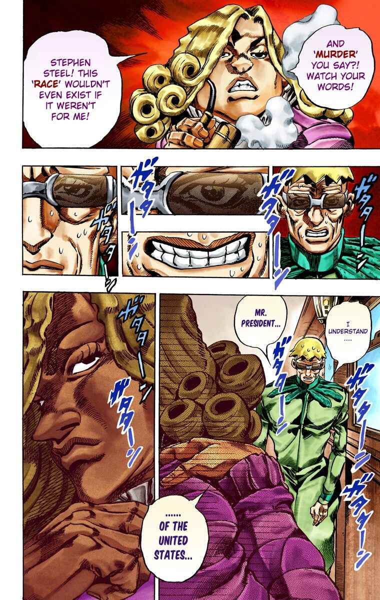 Page 35 Chapter 25 JoJos Bizarre Adventure, Part 7: Steel Ball Run (Official Colored)