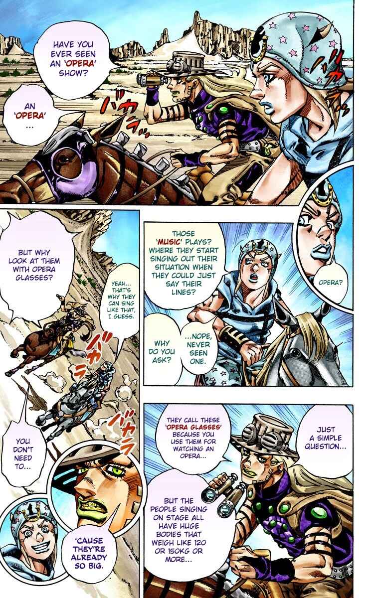 Page 42 Chapter 25 JoJos Bizarre Adventure, Part 7: Steel Ball Run (Official Colored)