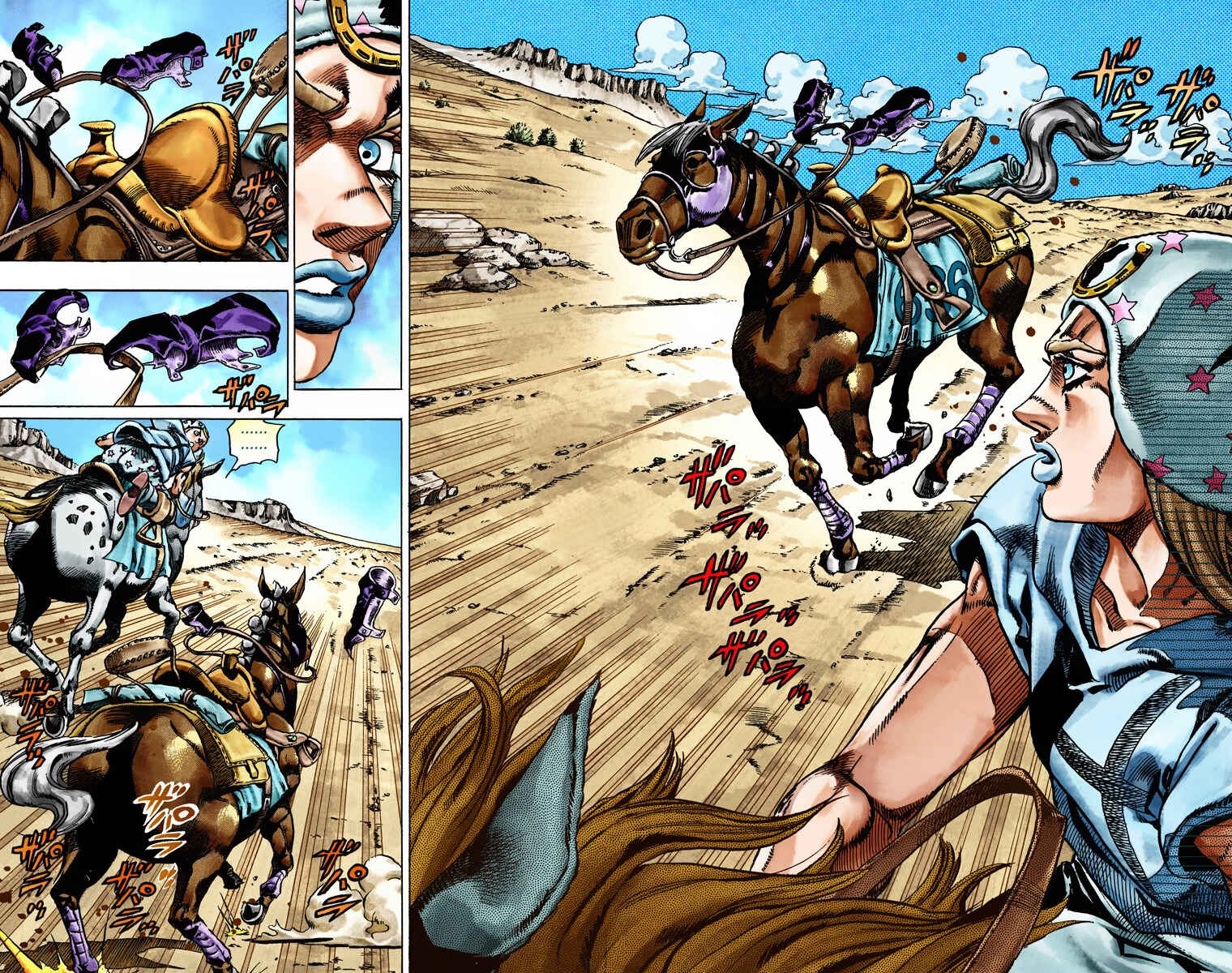 Page 45 Chapter 25 JoJos Bizarre Adventure, Part 7: Steel Ball Run (Official Colored)