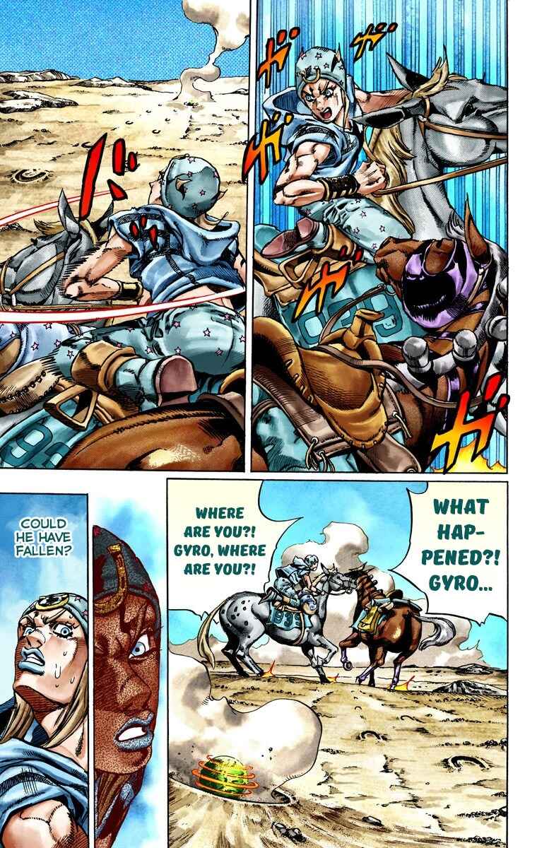 Page 47 Chapter 25 JoJos Bizarre Adventure, Part 7: Steel Ball Run (Official Colored)