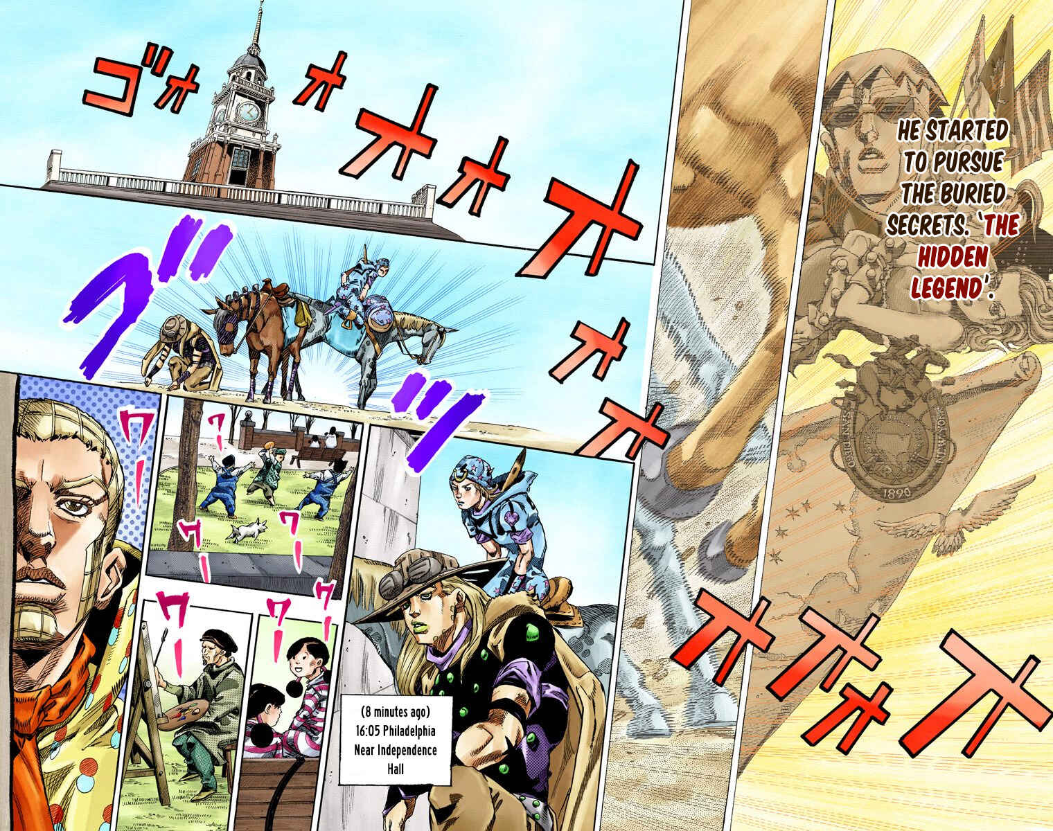 Page 15 Chapter 67 JoJos Bizarre Adventure, Part 7: Steel Ball Run (Official Colored)