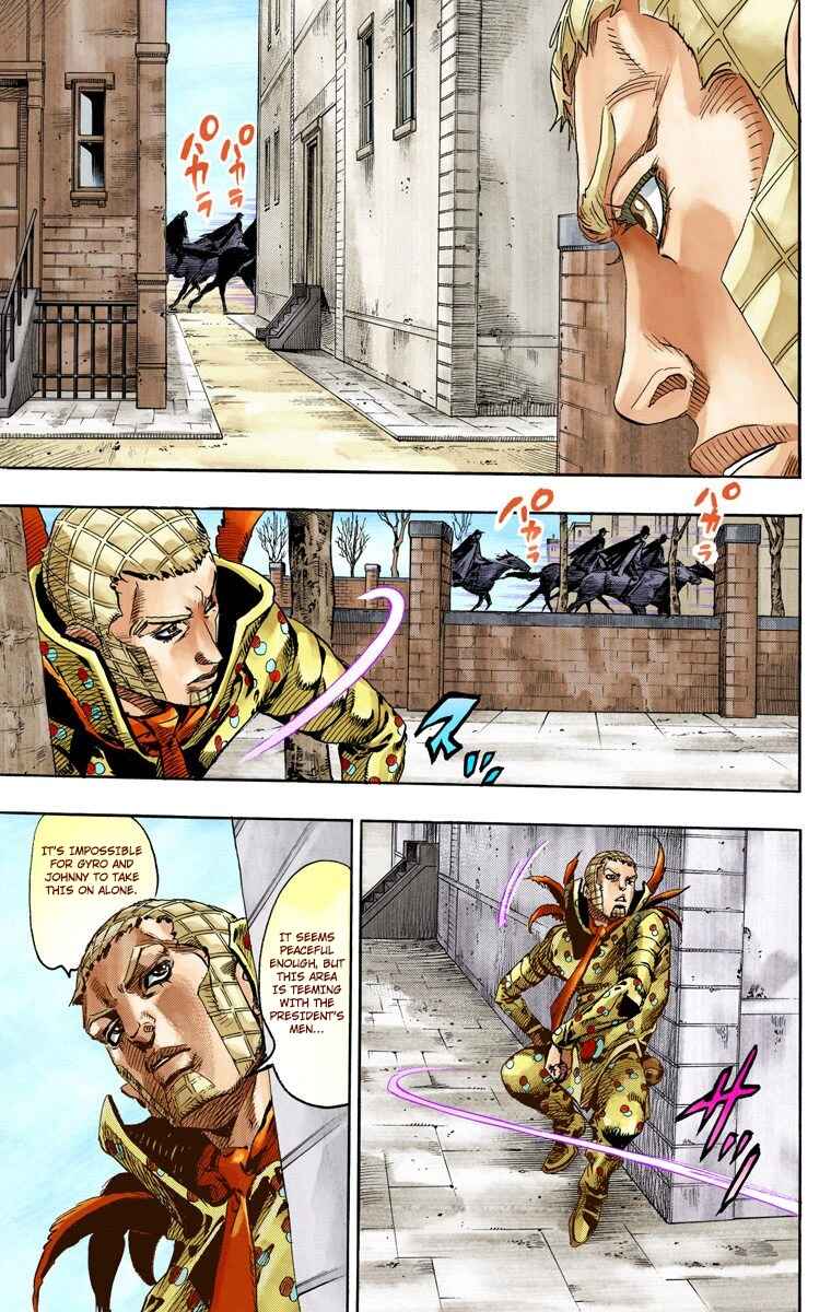 Page 17 Chapter 67 JoJos Bizarre Adventure, Part 7: Steel Ball Run (Official Colored)