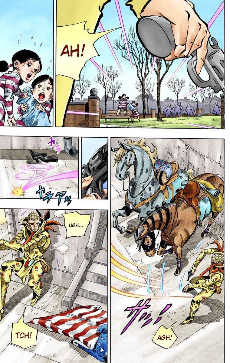 Page 35 Chapter 67 JoJos Bizarre Adventure, Part 7: Steel Ball Run (Official Colored)