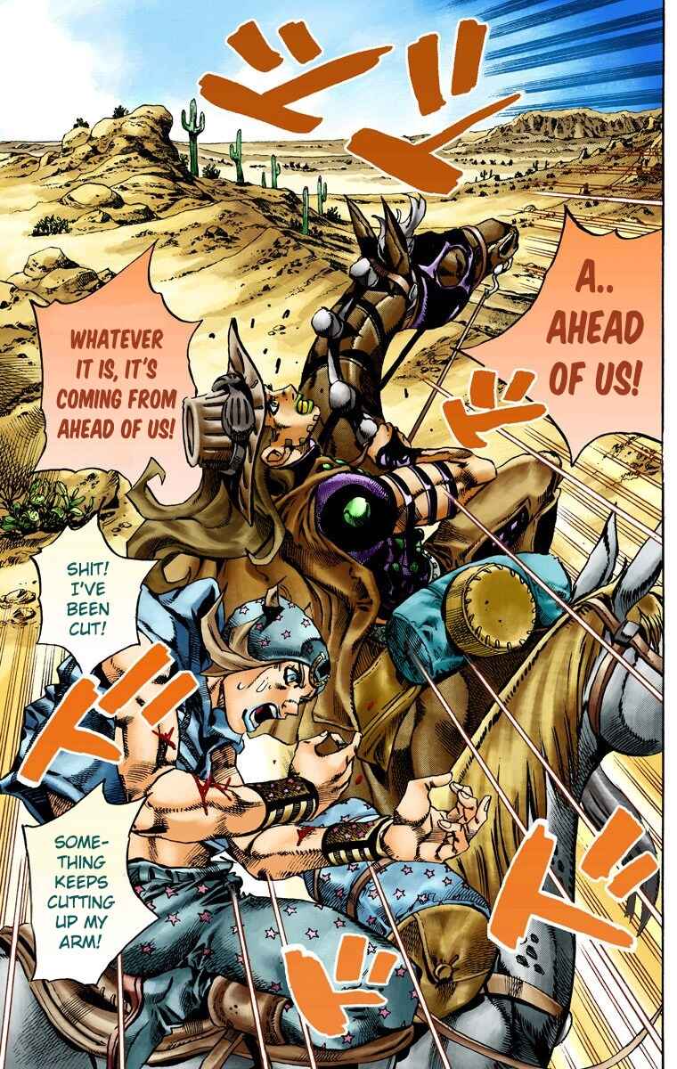 Page 10 Chapter 14 JoJos Bizarre Adventure, Part 7: Steel Ball Run (Official Colored)