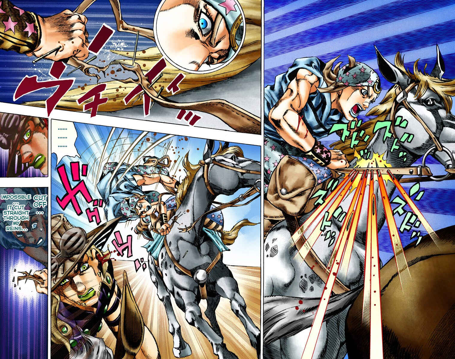 Page 15 Chapter 14 JoJos Bizarre Adventure, Part 7: Steel Ball Run (Official Colored)