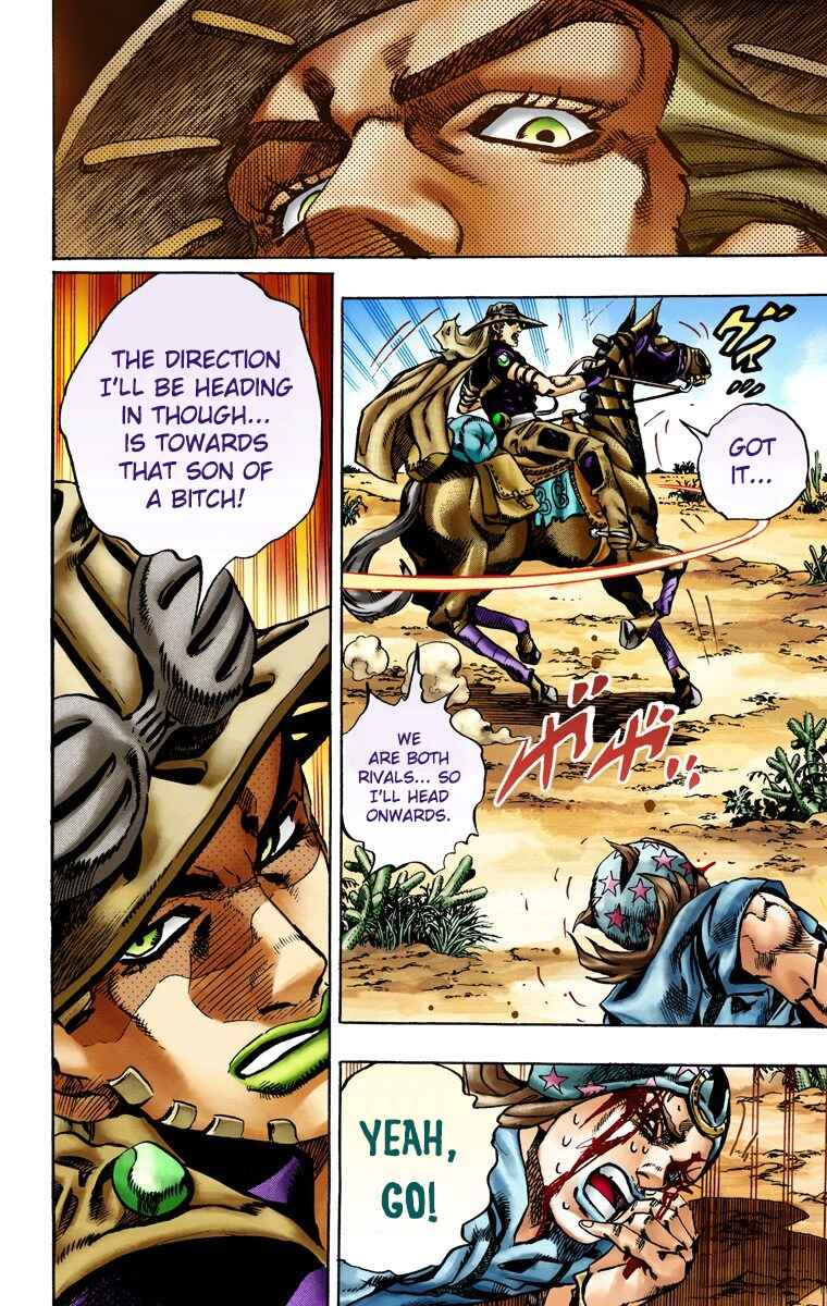 Page 20 Chapter 14 JoJos Bizarre Adventure, Part 7: Steel Ball Run (Official Colored)