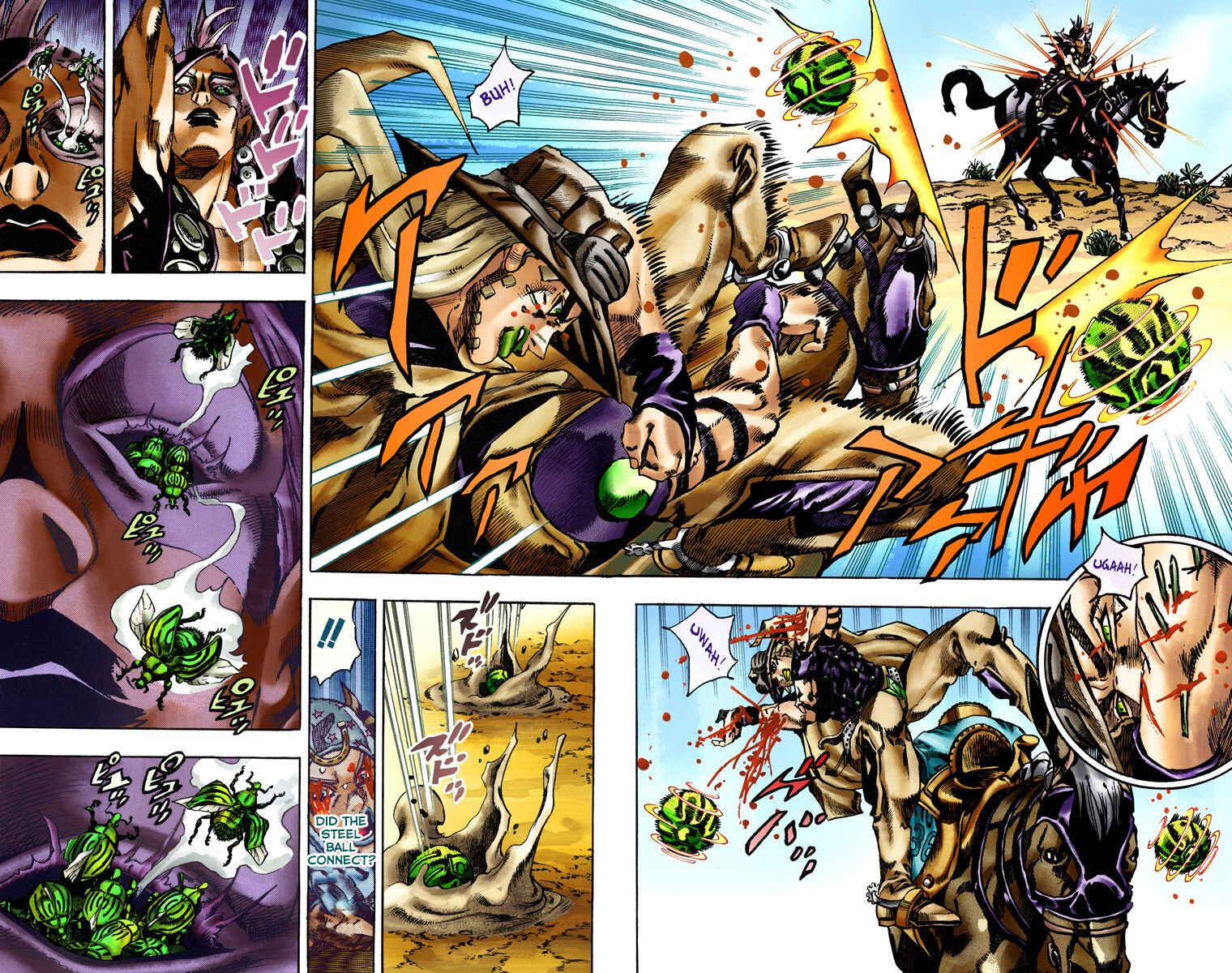 Page 24 Chapter 14 JoJos Bizarre Adventure, Part 7: Steel Ball Run (Official Colored)
