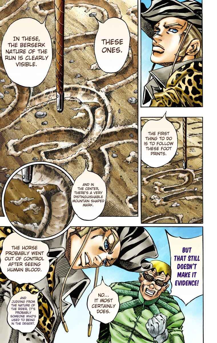 Page 11 Chapter 13 JoJos Bizarre Adventure, Part 7: Steel Ball Run (Official Colored)