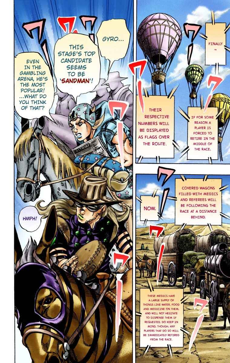 Page 17 Chapter 13 JoJos Bizarre Adventure, Part 7: Steel Ball Run (Official Colored)