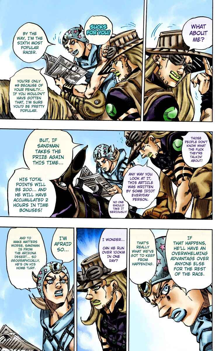 Page 18 Chapter 13 JoJos Bizarre Adventure, Part 7: Steel Ball Run (Official Colored)
