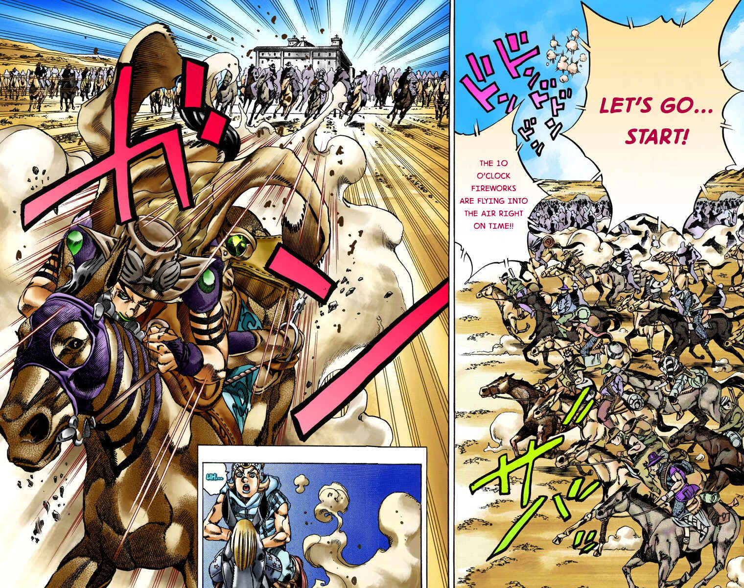 Page 23 Chapter 13 JoJos Bizarre Adventure, Part 7: Steel Ball Run (Official Colored)