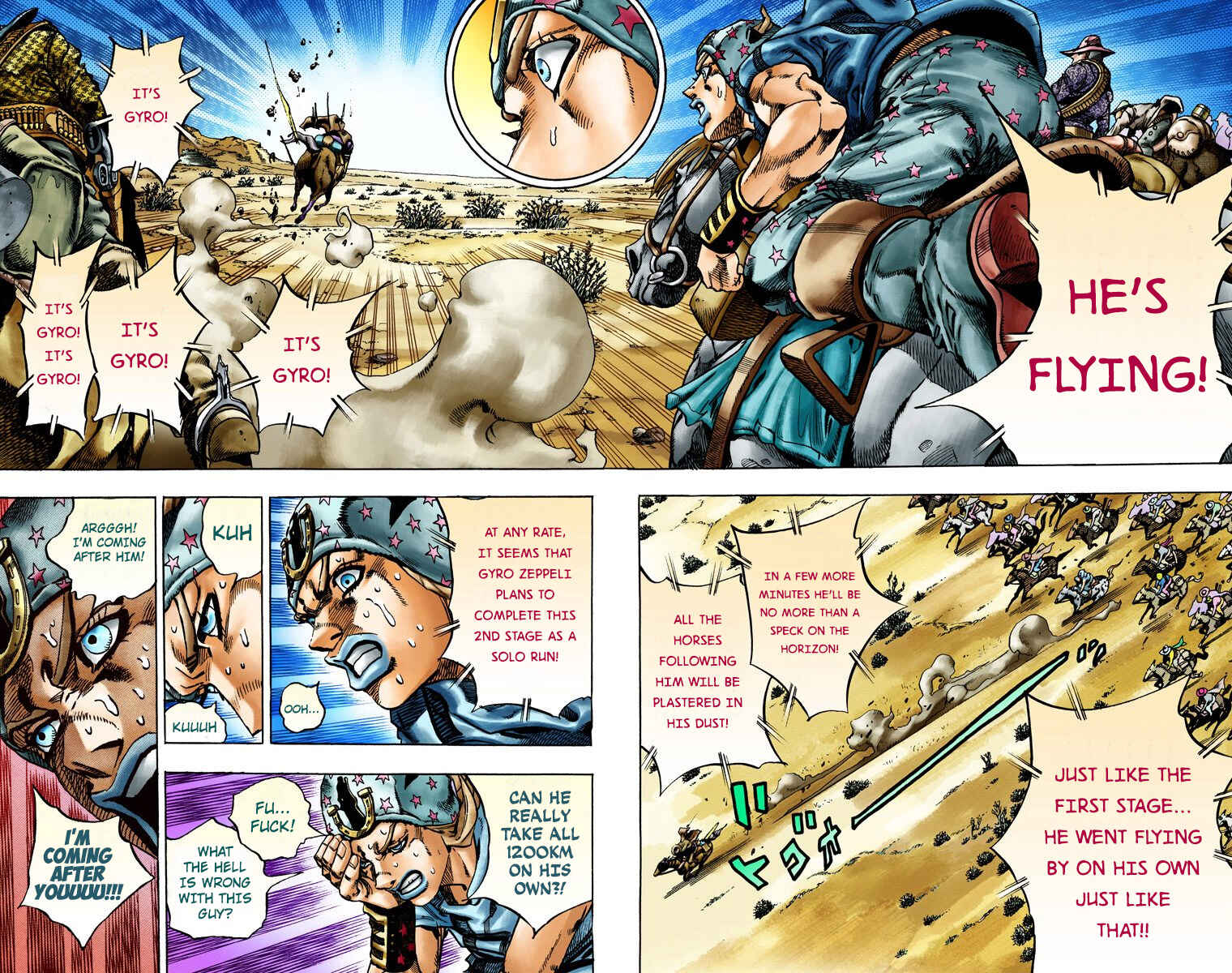 Page 24 Chapter 13 JoJos Bizarre Adventure, Part 7: Steel Ball Run (Official Colored)
