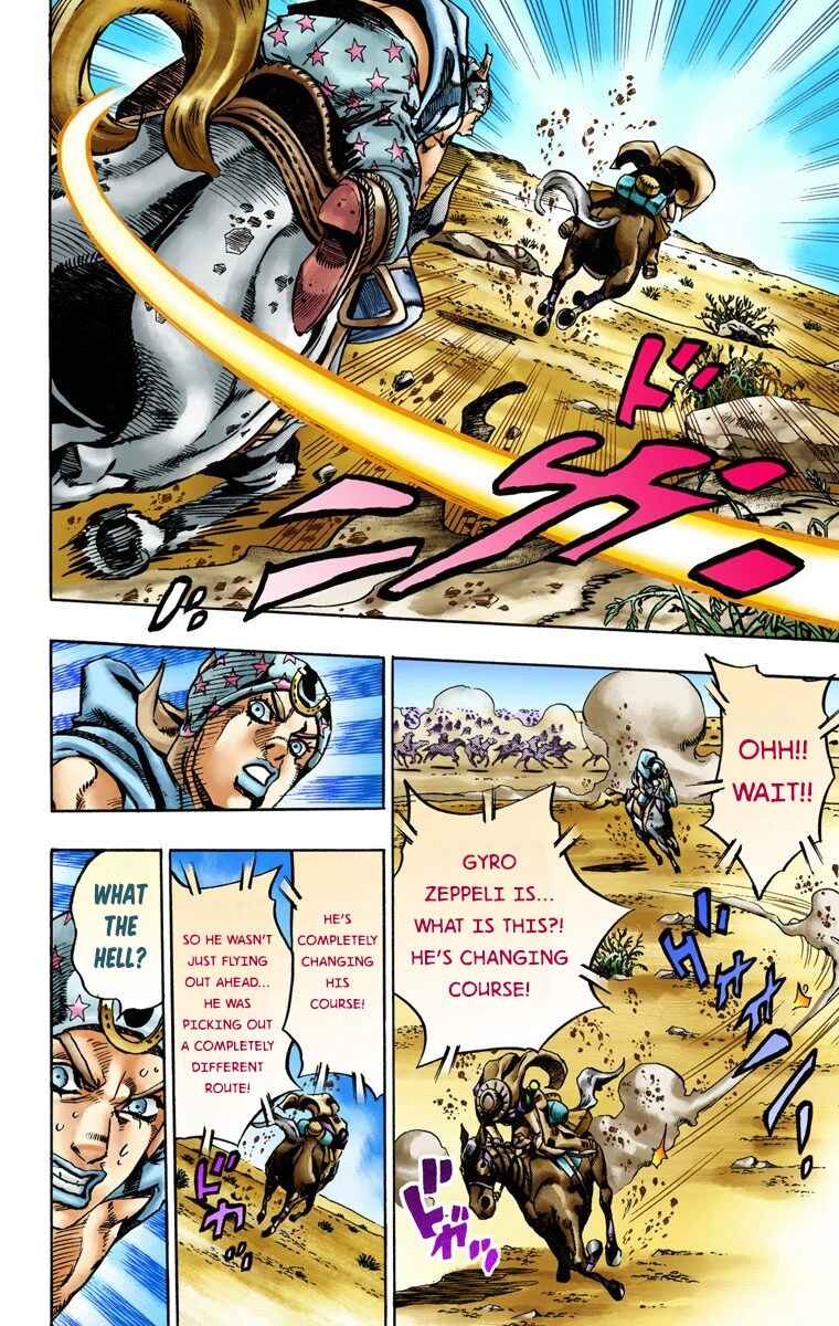 Page 25 Chapter 13 JoJos Bizarre Adventure, Part 7: Steel Ball Run (Official Colored)