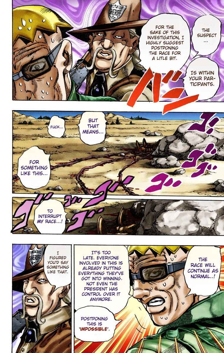 Page 3 Chapter 13 JoJos Bizarre Adventure, Part 7: Steel Ball Run (Official Colored)