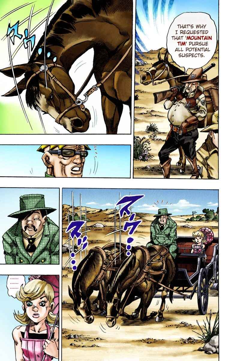 Page 4 Chapter 13 JoJos Bizarre Adventure, Part 7: Steel Ball Run (Official Colored)