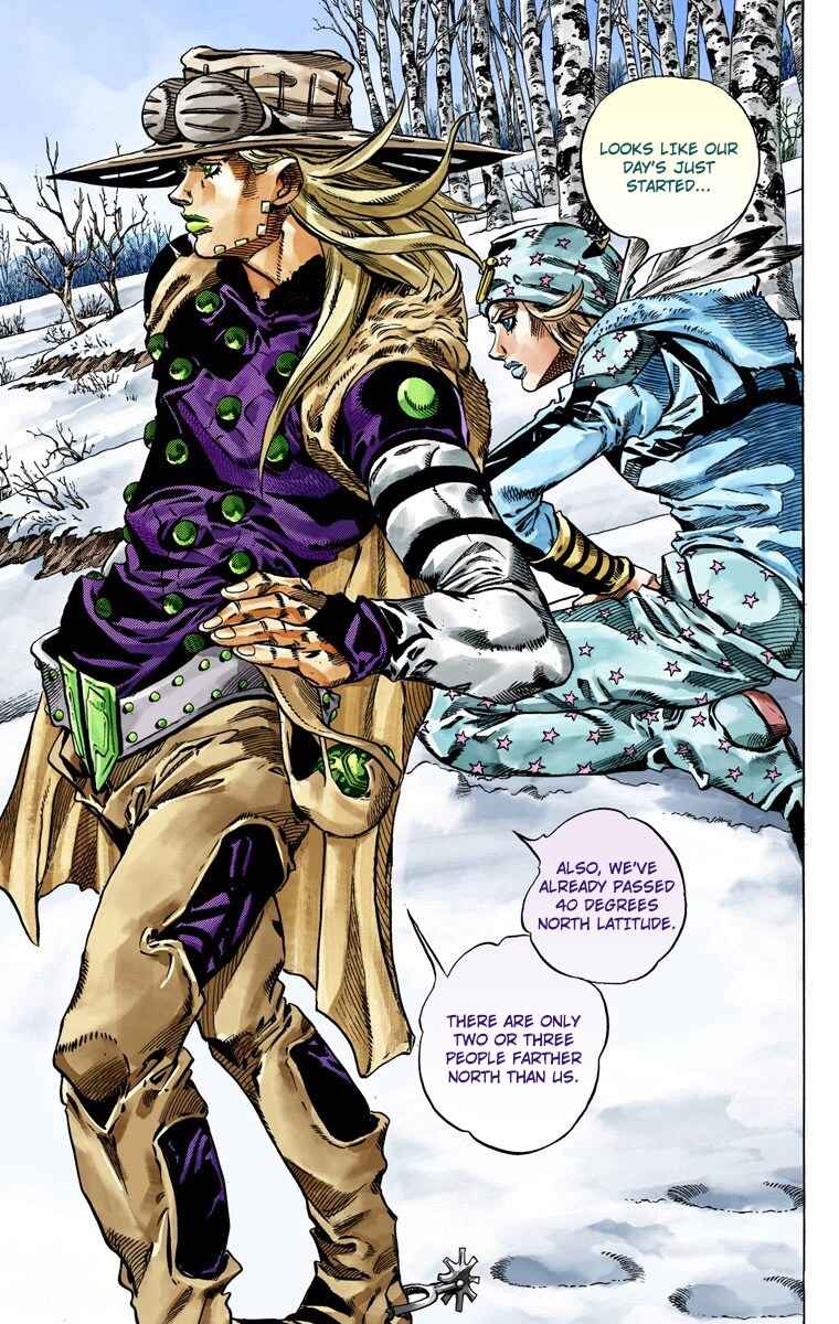 Page 11 Chapter 45 JoJos Bizarre Adventure, Part 7: Steel Ball Run (Official Colored)