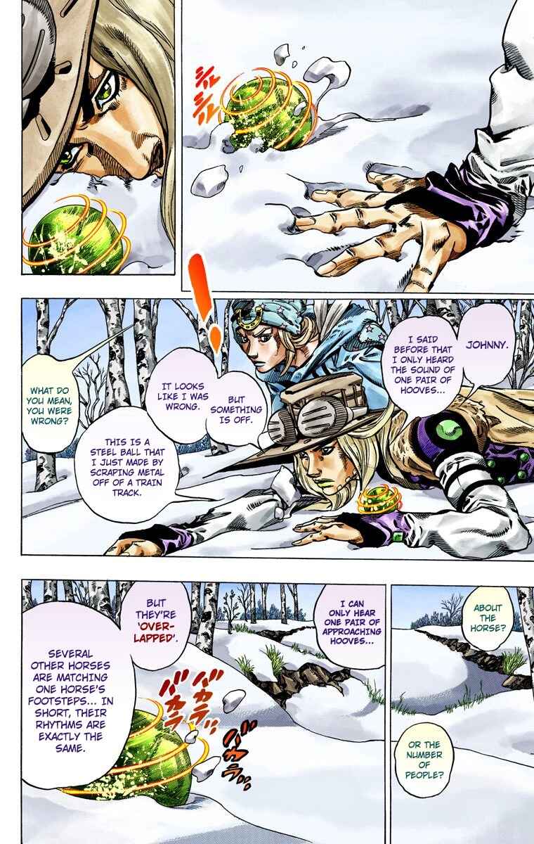 Page 17 Chapter 45 JoJos Bizarre Adventure, Part 7: Steel Ball Run (Official Colored)