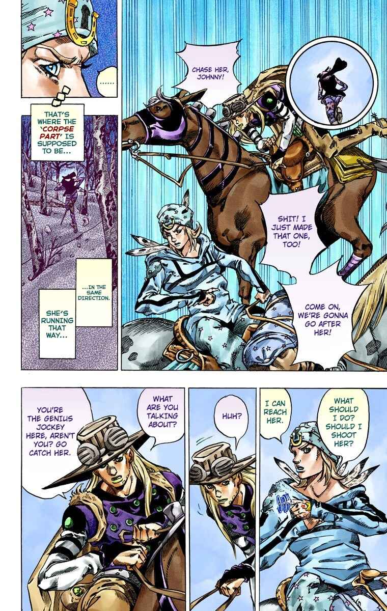 Page 22 Chapter 45 JoJos Bizarre Adventure, Part 7: Steel Ball Run (Official Colored)