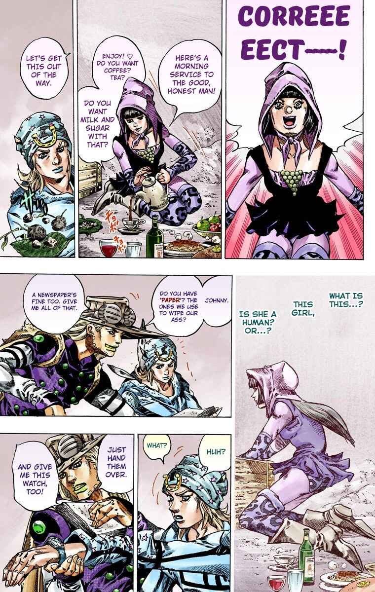 Page 44 Chapter 45 JoJos Bizarre Adventure, Part 7: Steel Ball Run (Official Colored)