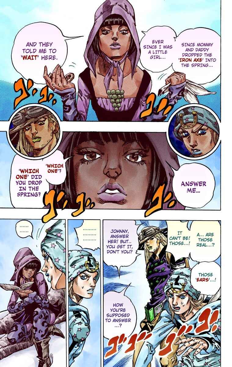 Page 50 Chapter 45 JoJos Bizarre Adventure, Part 7: Steel Ball Run (Official Colored)