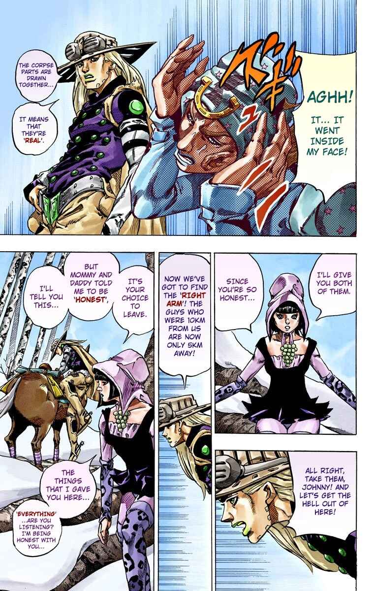 Page 52 Chapter 45 JoJos Bizarre Adventure, Part 7: Steel Ball Run (Official Colored)