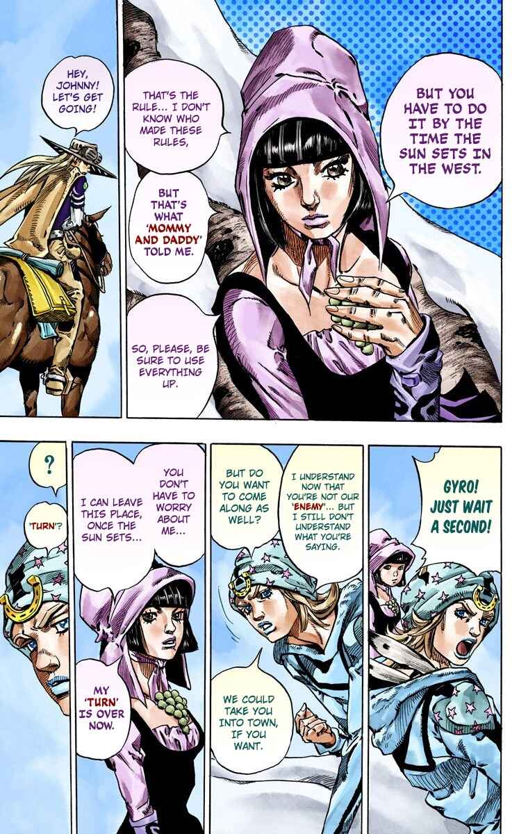 Page 54 Chapter 45 JoJos Bizarre Adventure, Part 7: Steel Ball Run (Official Colored)