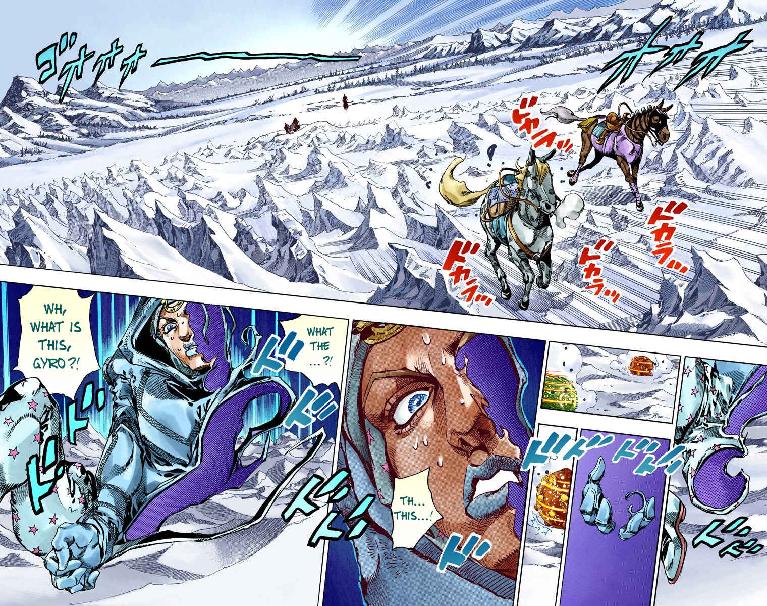 Page 11 Chapter 52 JoJos Bizarre Adventure, Part 7: Steel Ball Run (Official Colored)