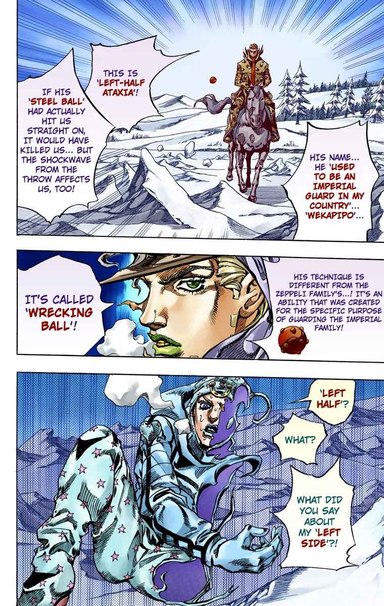 Page 13 Chapter 52 JoJos Bizarre Adventure, Part 7: Steel Ball Run (Official Colored)
