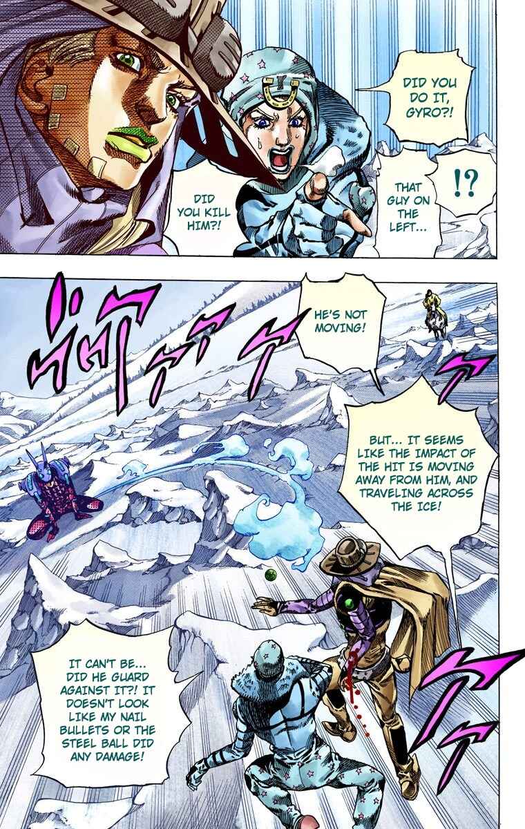 Page 25 Chapter 52 JoJos Bizarre Adventure, Part 7: Steel Ball Run (Official Colored)