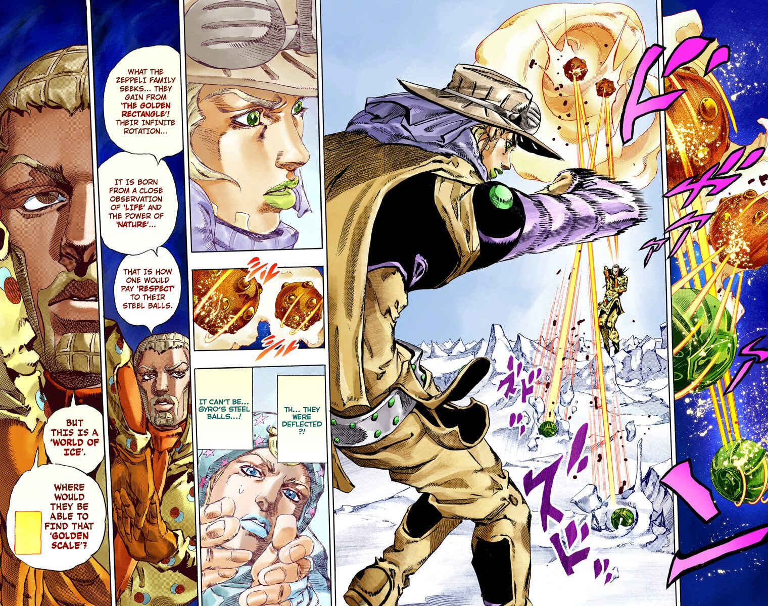 Page 36 Chapter 52 JoJos Bizarre Adventure, Part 7: Steel Ball Run (Official Colored)