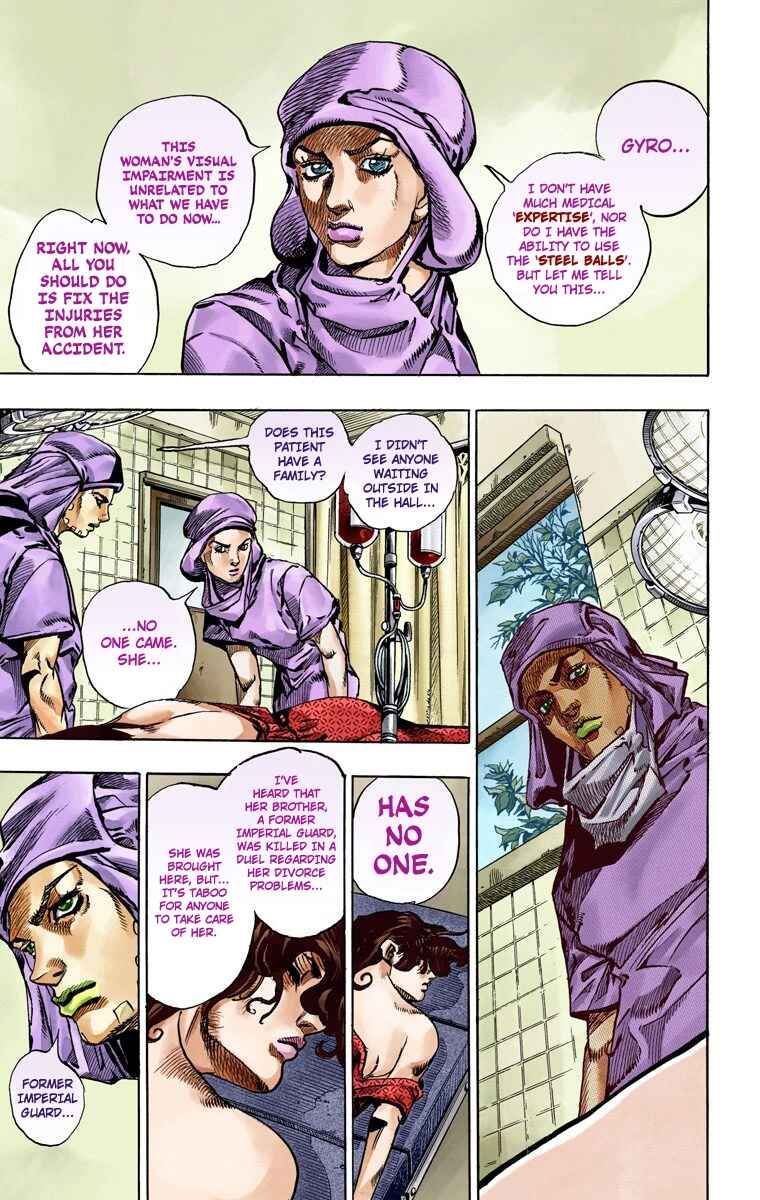 Page 8 Chapter 52 JoJos Bizarre Adventure, Part 7: Steel Ball Run (Official Colored)